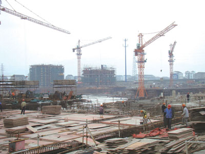 百日会战为锦都家园安置小区建设提速